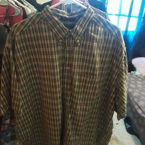 Mens short sleeve dress shirt